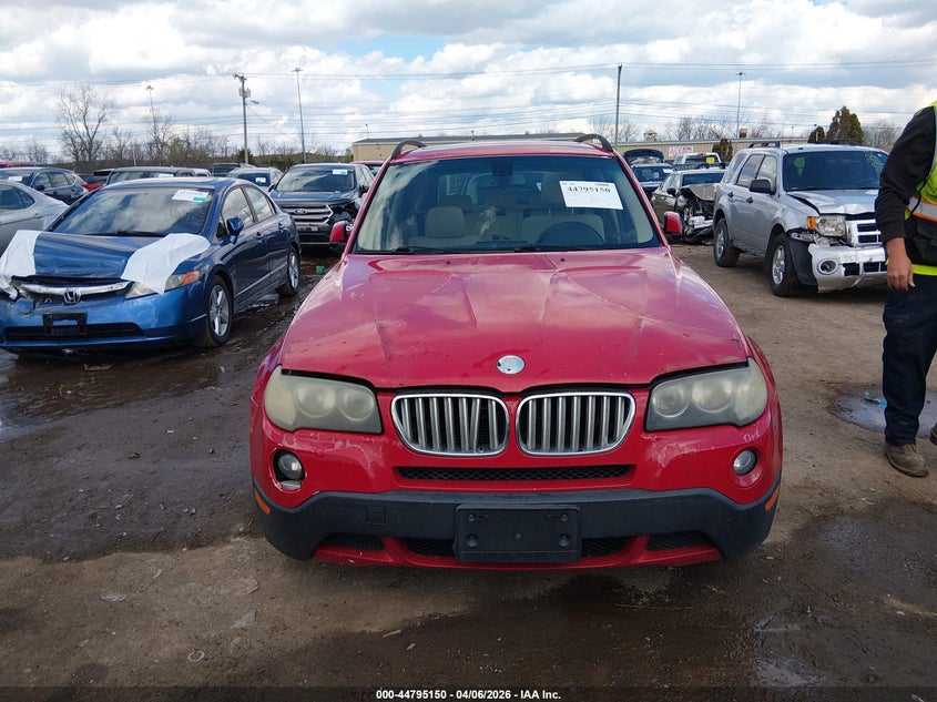 2007 BMW X3 3.0Si VIN: WBXPC93407WF01816 Lot: 44795150