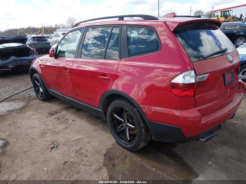 2007 BMW X3 3.0Si VIN: WBXPC93407WF01816 Lot: 44795150