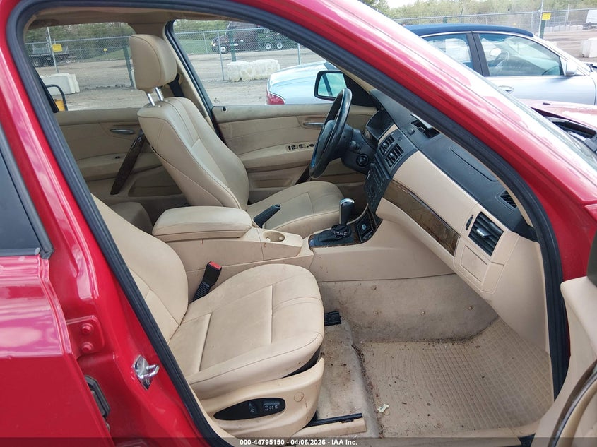 2007 BMW X3 3.0Si VIN: WBXPC93407WF01816 Lot: 44795150