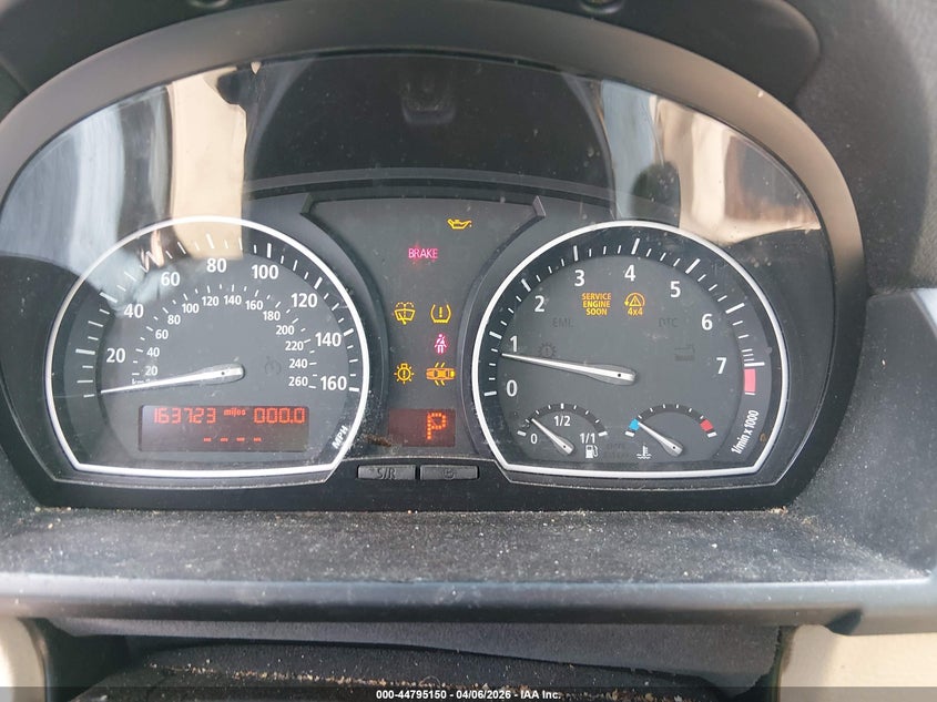 2007 BMW X3 3.0Si VIN: WBXPC93407WF01816 Lot: 44795150