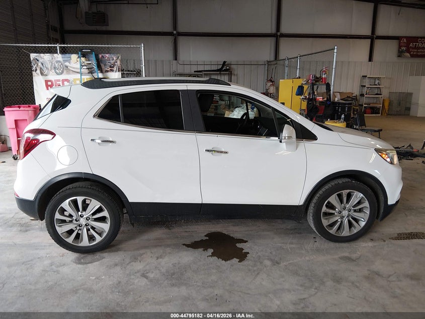 2017 Buick Encore 1.4 Preferred White Lot 111044795182 Vin KL4CJASB6HB132270