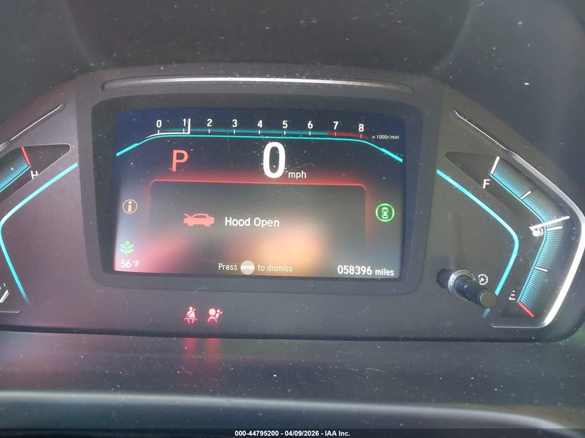 2022 Honda Odyssey Ex-L VIN: 5FNRL6H76NB002136 Lot: 44795200