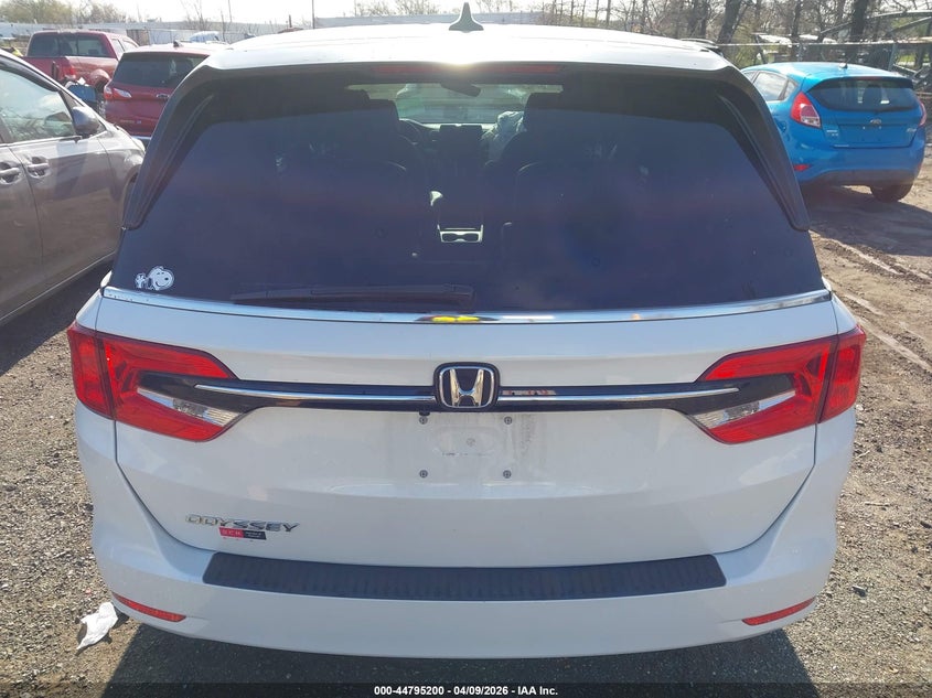 2022 Honda Odyssey Ex-L VIN: 5FNRL6H76NB002136 Lot: 44795200