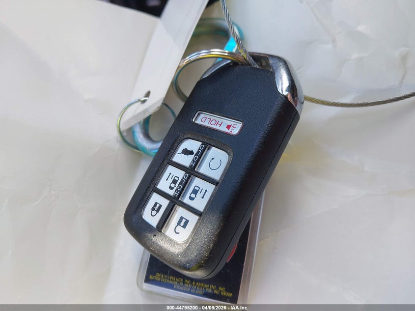 2022 Honda Odyssey Ex-L VIN: 5FNRL6H76NB002136 Lot: 44795200