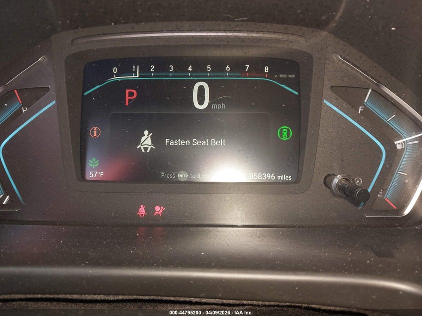 2022 Honda Odyssey Ex-L VIN: 5FNRL6H76NB002136 Lot: 44795200