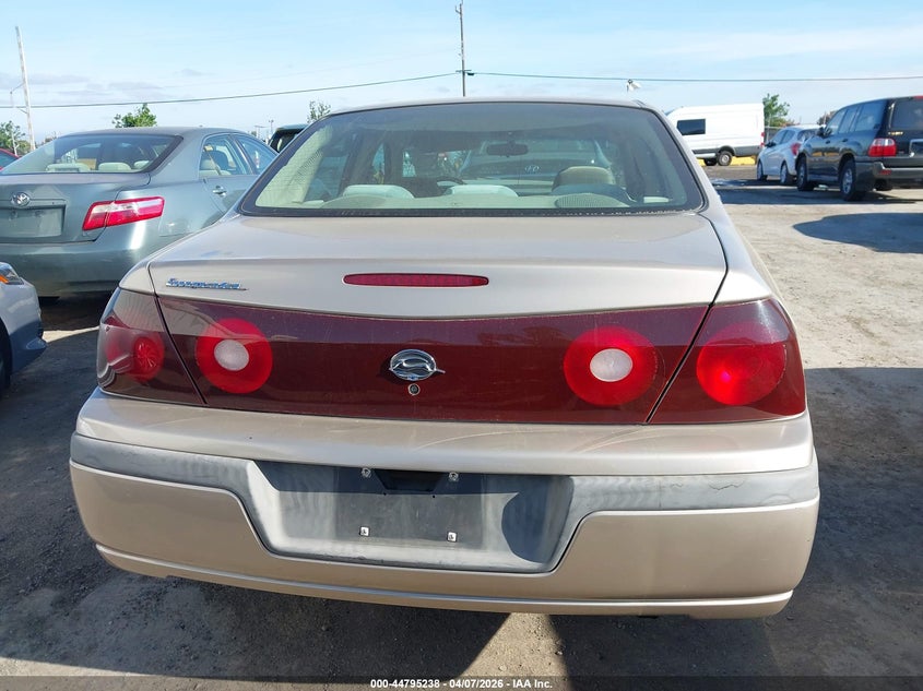 2002 Chevrolet Impala VIN: 2G1WF55E029242704 Lot: 44795238