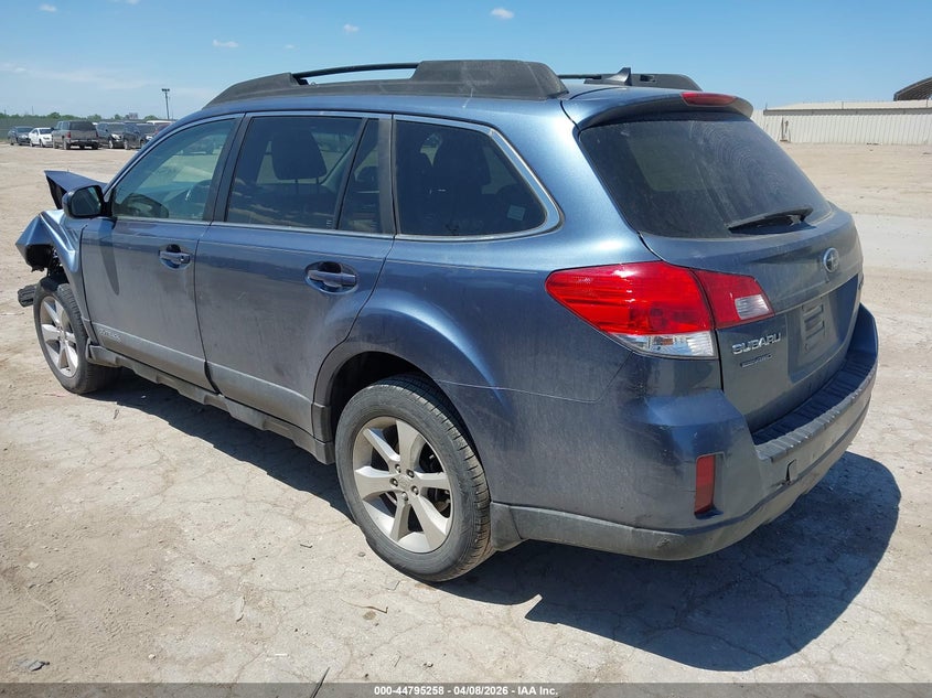 Vin: 4s4brcjc6d3296540, lot: 45292524, subaru outback 2.5i limited 20133