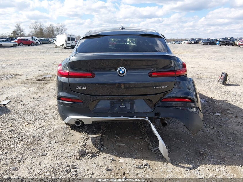 2021 BMW X4 xDrive30I VIN: 5UX2V1C01M9G65956 Lot: 44795304