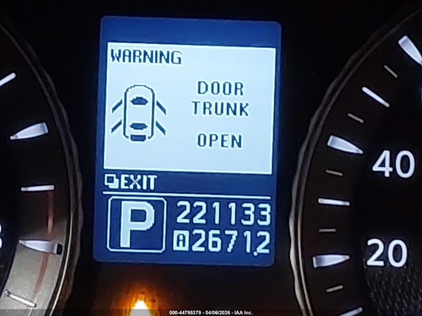 2012 Infiniti M37X VIN: JN1BY1AR2CM390801 Lot: 44795379