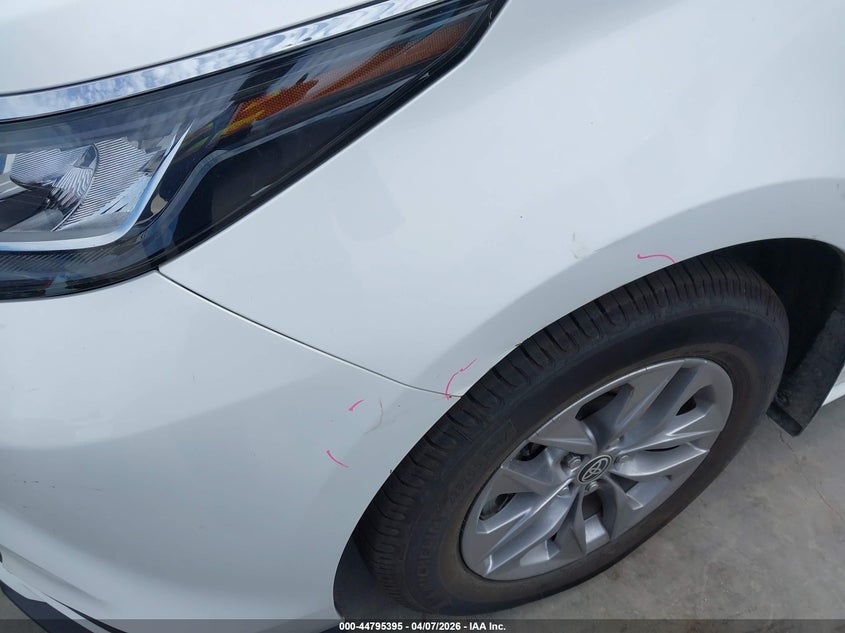 2022 Toyota Sienna Le VIN: 5TDKRKEC3NS078578 Lot: 44795395