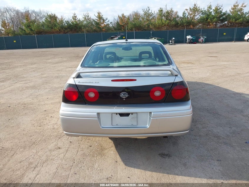 2005 Chevrolet Impala Ls VIN: 2G1WH55K059208203 Lot: 44795400