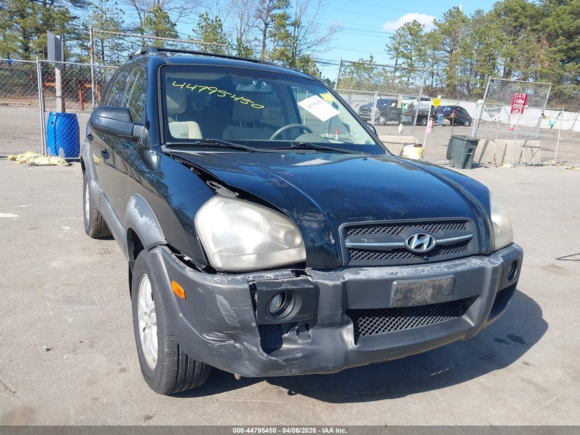 2007 Hyundai Tucson Limited/Se VIN: KM8JN12D27U668117 Lot: 44795450