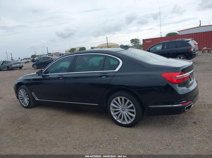 2018 BMW 740I VIN: WBA7E2C54JG741941 Lot: 44795528