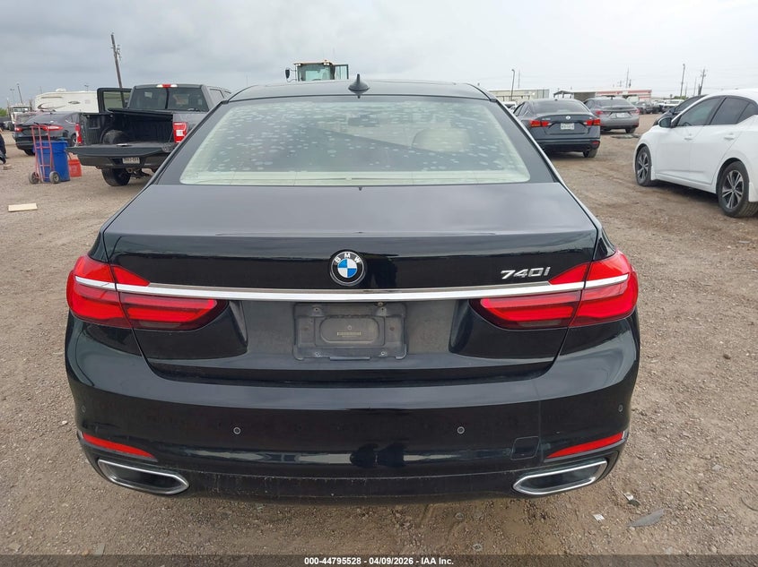 2018 BMW 740I VIN: WBA7E2C54JG741941 Lot: 44795528