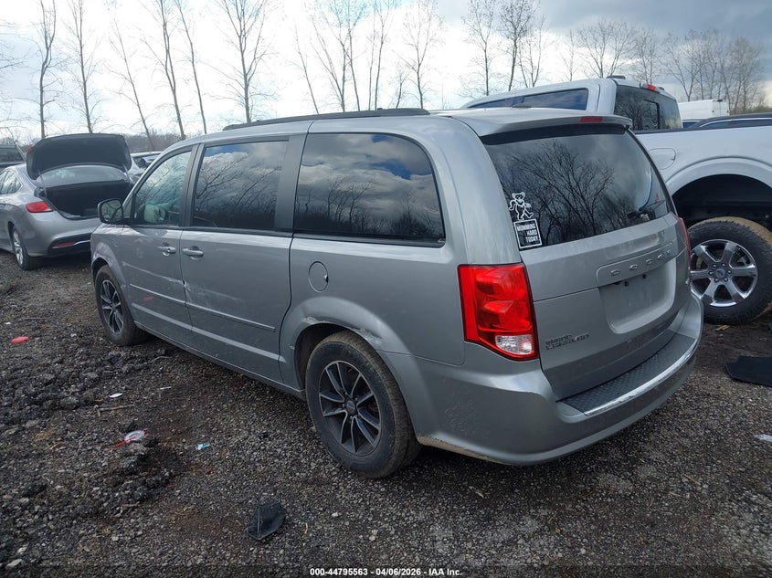 Vin: 2c4rdgeg8hr672478, lot: 45292829, dodge grand caravan gt 20173
