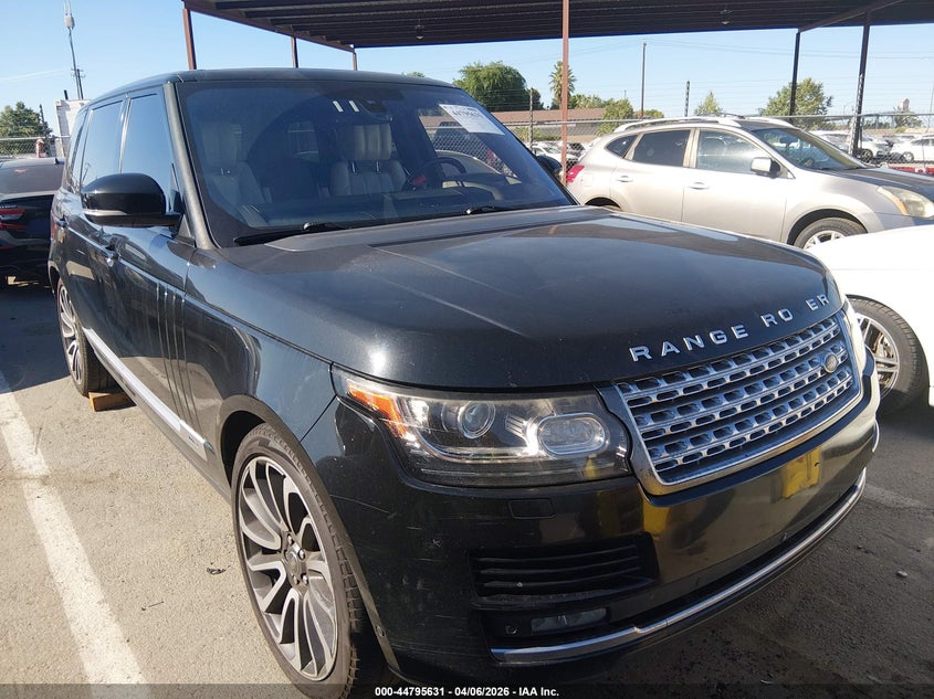 2016 Land Rover Range Rover 5.0L V8 Supercharged
