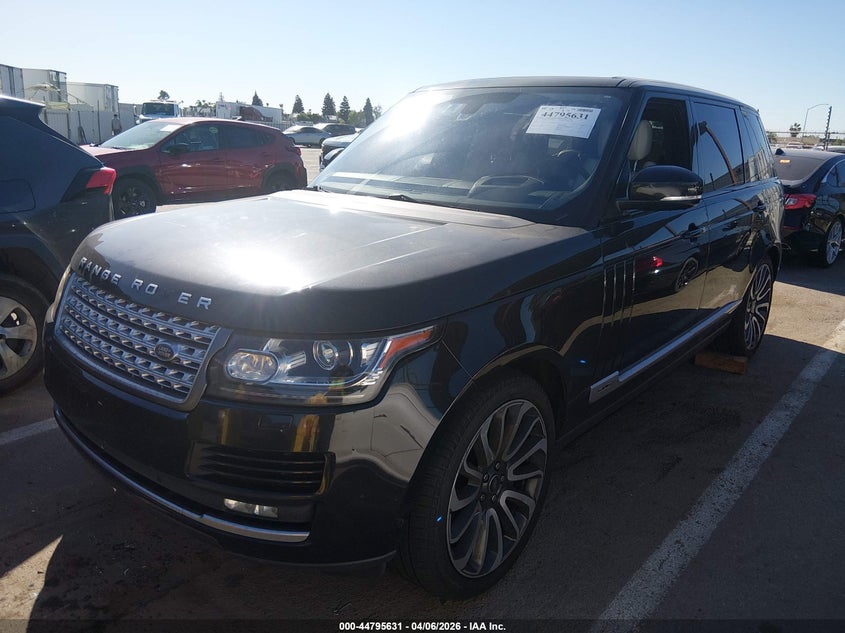 2016 Land Rover Range Rover 5.0L V8 Supercharged