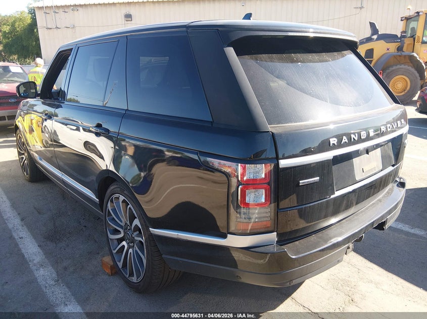 2016 Land Rover Range Rover 5.0L V8 Supercharged