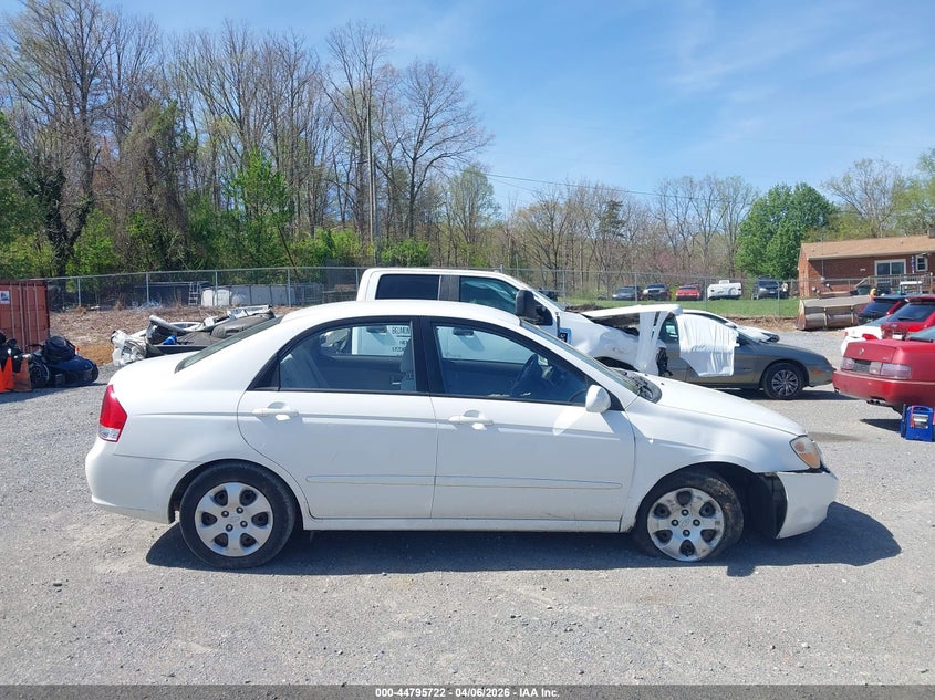 2008 Kia Spectra Ex VIN: KNAFE121X85502274 Lot: 44795722