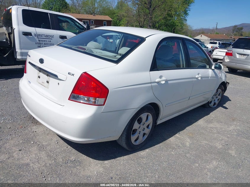 2008 Kia Spectra Ex VIN: KNAFE121X85502274 Lot: 44795722