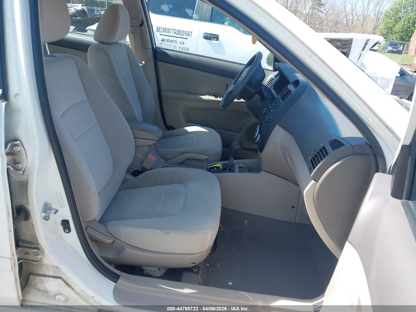 2008 Kia Spectra Ex VIN: KNAFE121X85502274 Lot: 44795722