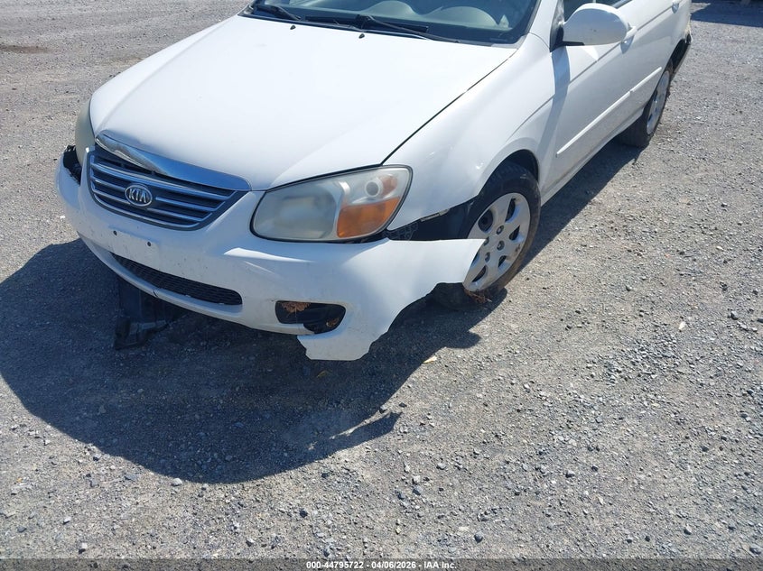 2008 Kia Spectra Ex VIN: KNAFE121X85502274 Lot: 44795722