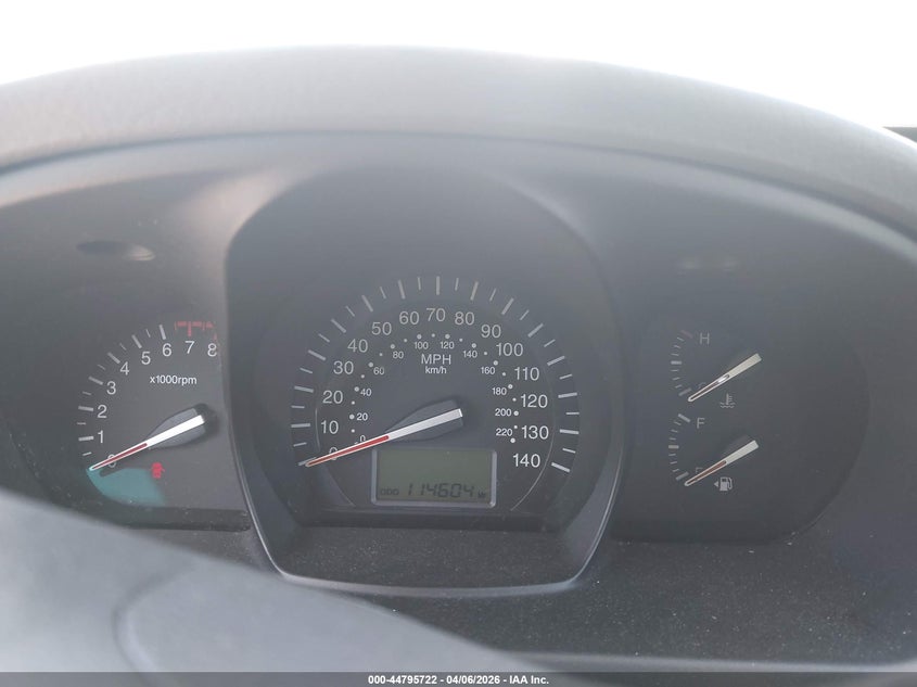 2008 Kia Spectra Ex VIN: KNAFE121X85502274 Lot: 44795722