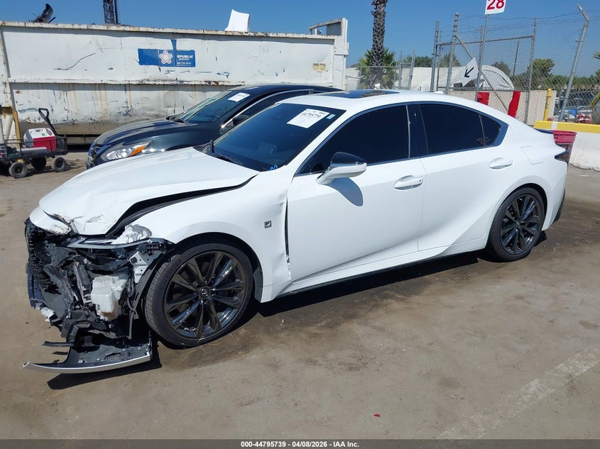 Vin: jthgz1b2xm5039632, lot: 45293005, lexus is 350 f sport 20212