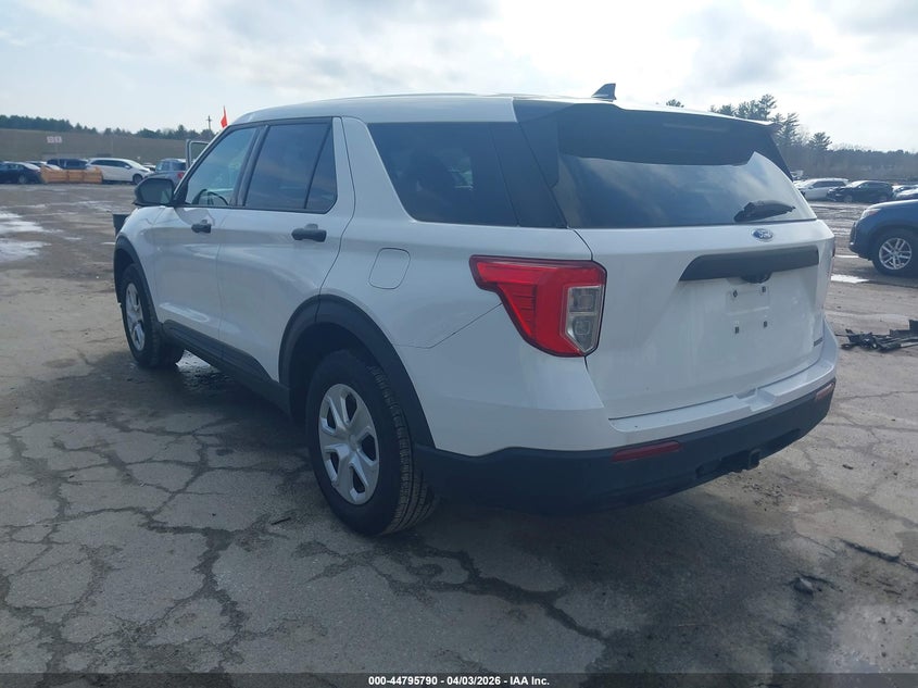 VIN 1FM5K8AB1LGC00956 2020 FORD POLICE INTERCEPTOR UTILITY