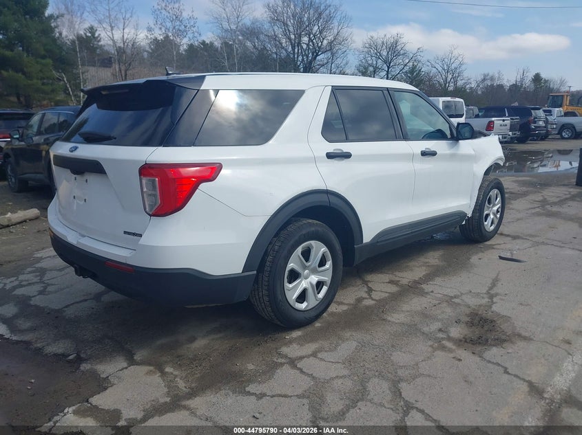 VIN 1FM5K8AB1LGC00956 2020 FORD POLICE INTERCEPTOR UTILITY