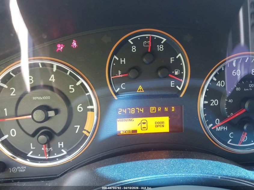 2011 Nissan Armada Platinum VIN: 5N1BA0NDXBN601371 Lot: 44795792