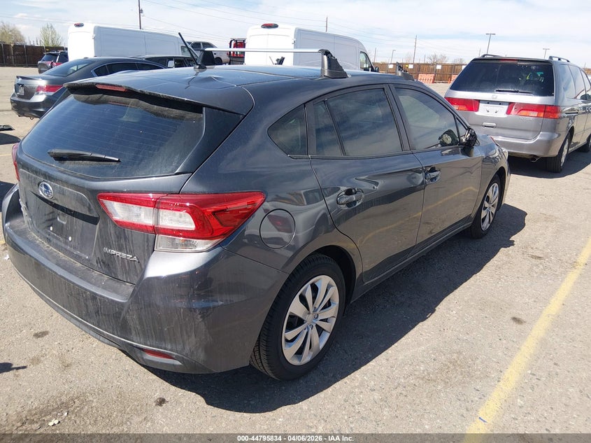 Vin: 4s3gtaa64j3748619, lot: 45293100, subaru impreza 2.0i 20184