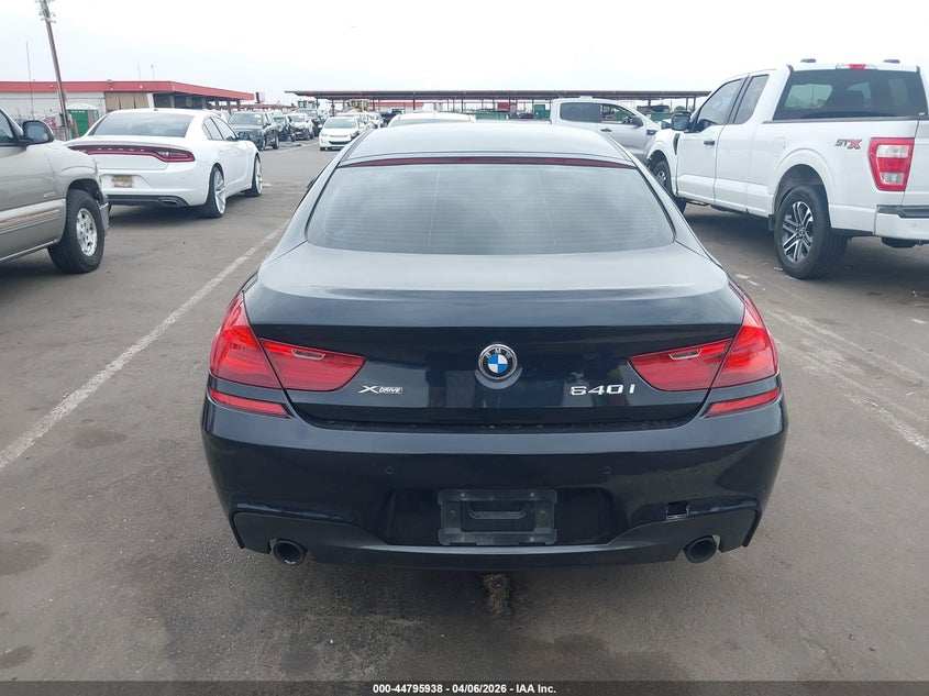 2016 BMW 640I Gran Coupe xDrive VIN: WBA6D2C59GGT65745 Lot: 44795938