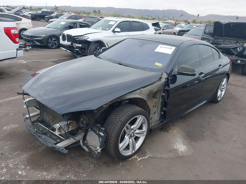 2016 BMW 640I Gran Coupe xDrive VIN: WBA6D2C59GGT65745 Lot: 44795938
