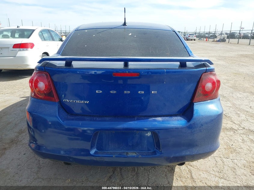 2014 Dodge Avenger Se VIN: 1C3CDZAG8EN232961 Lot: 44796033