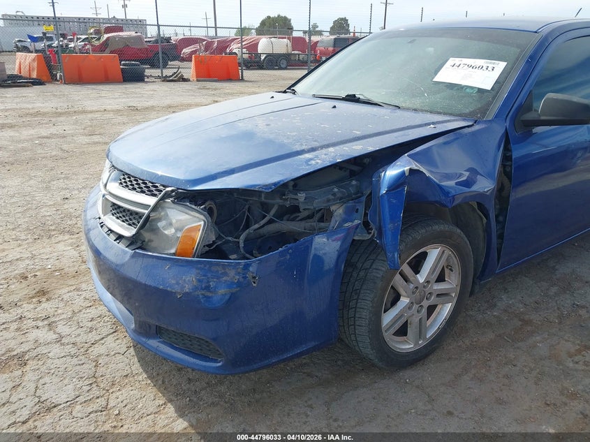 2014 Dodge Avenger Se VIN: 1C3CDZAG8EN232961 Lot: 44796033