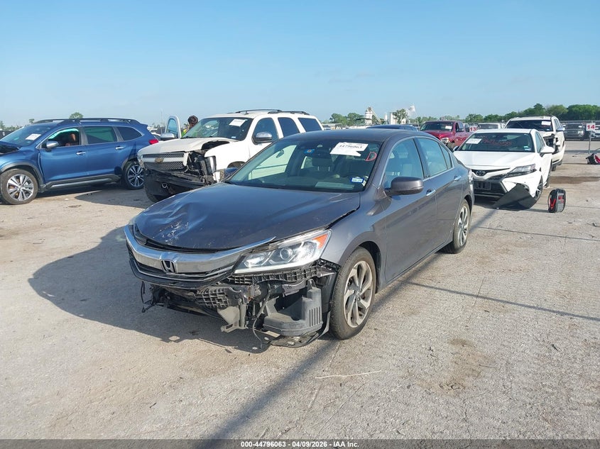 2016 Honda Accord Ex-L V-6 1HGCR3F04GA023072 photo 1