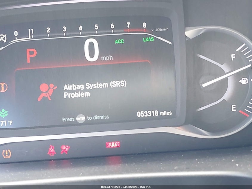 2023 Honda Passport Awd Elite VIN: 5FNYF8H03PB000073 Lot: 44796223