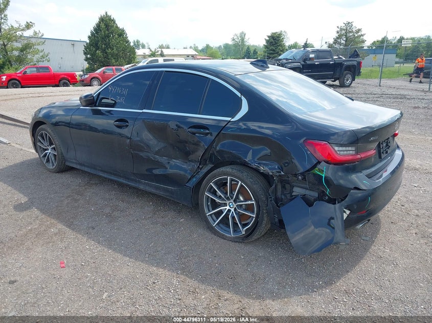 Vin: wba5r7c5xkfh23642, lot: 45293577, bmw 330i xdrive 20193