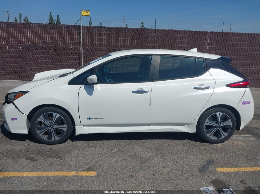2018 Nissan Leaf Sv VIN: 1N4AZ1CPXJC304015 Lot: 44796316