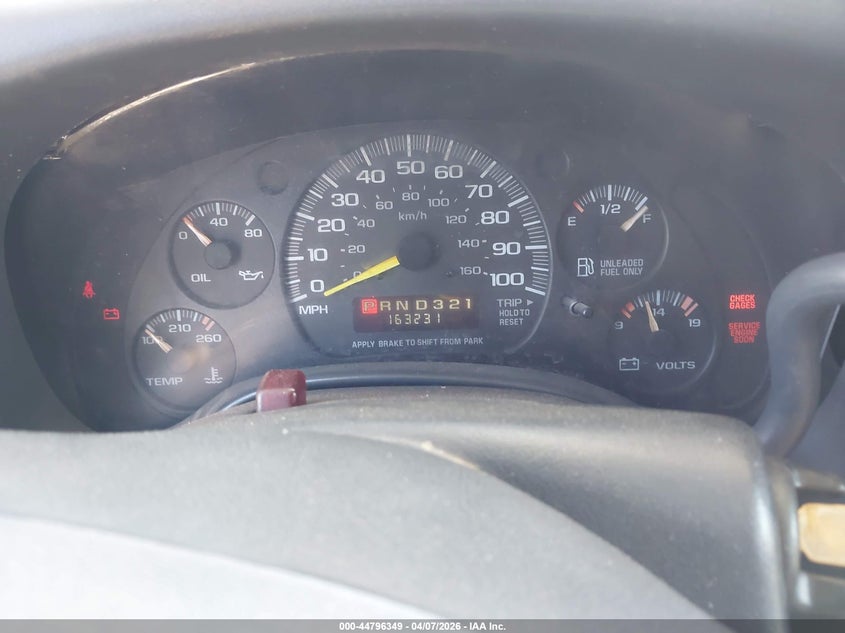 1998 CHEVROLET VAN VAN 5.7L V-8 245HP