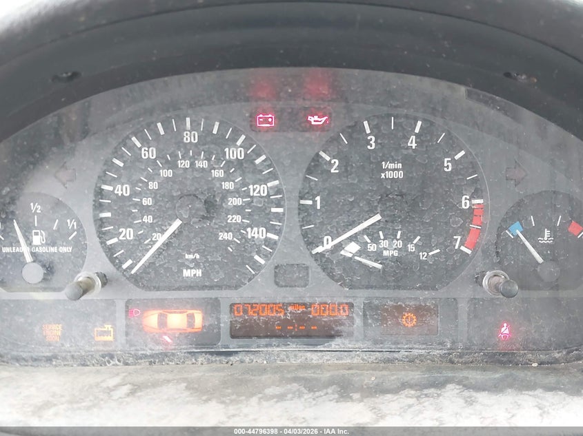 2003 BMW 325I VIN: WBAET37403NJ23129 Lot: 44796398