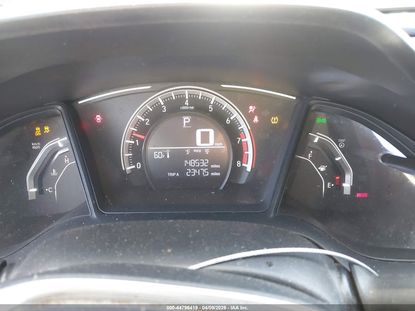 VIN 19XFC2F54HE040312 2017 HONDA CIVIC LX