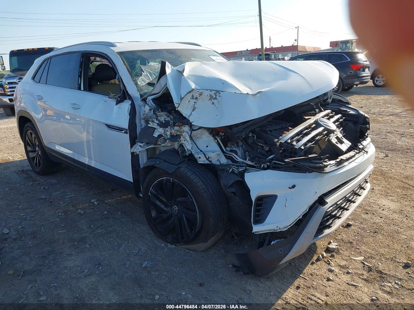 1V2WE2CAXNC202831 2022 Volkswagen Atlas Cross Sport 3.6L V6 Se W/Technology auction photo 1