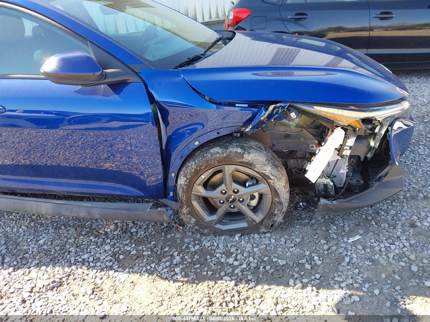 2025 Kia K4 2.0 Lxs blue Lot 111044796523 Vin 3KPFT4DE6SE035506