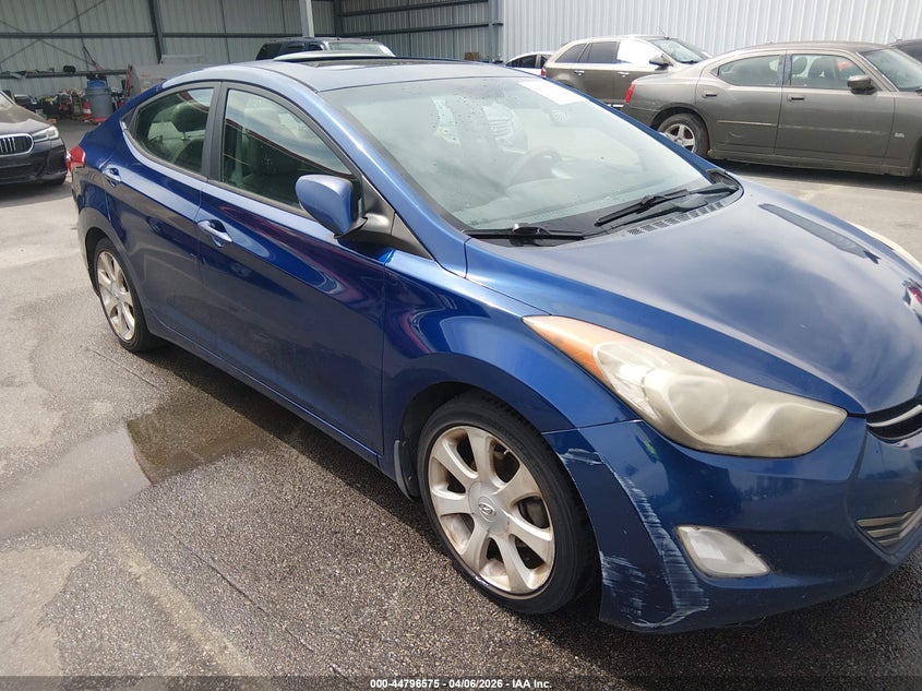 2013 Hyundai Elantra Limited VIN: KMHDH4AE7DU504633 Lot: 44796575