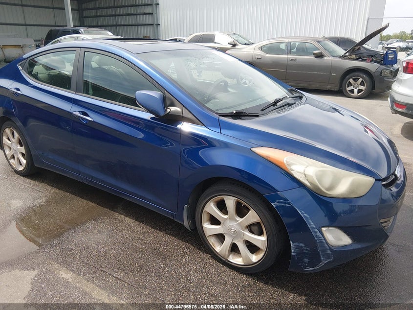 2013 Hyundai Elantra Limited VIN: KMHDH4AE7DU504633 Lot: 44796575