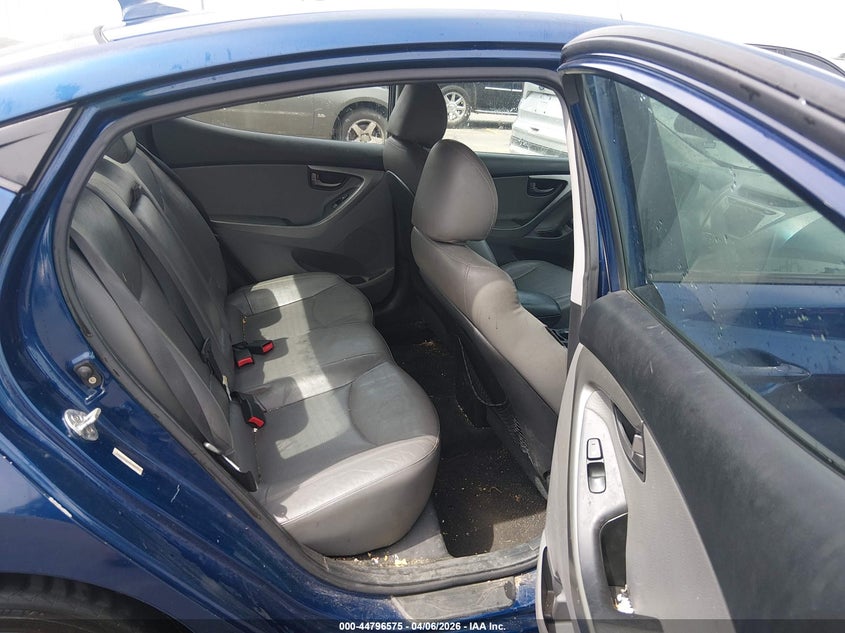 2013 Hyundai Elantra Limited VIN: KMHDH4AE7DU504633 Lot: 44796575