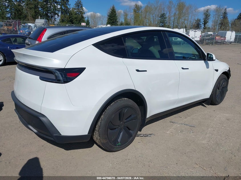 2026 Tesla Model y Premium Rear-Wheel Drive/Standard Rear-Wheel Drive white Lot 111044796578 Vin 7SAYGDED9TF600378
