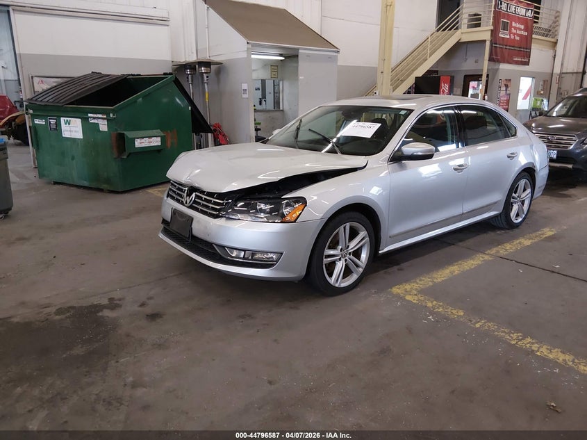 2013 Volkswagen Passat 3.6L V6 Sel Premium